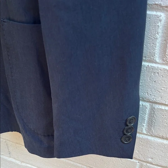 🆕 Frank & Oak Fairmount Collection | Double Breasted Navy Blazer | The Classic - Picture 3 of 9